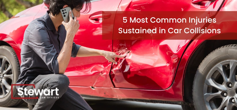 5 Most Common Injuries Sustained in Car Collisions