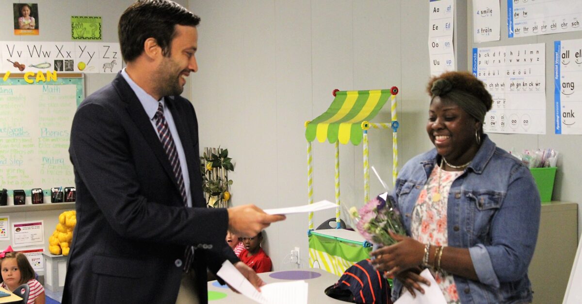 Ms. Madiah Teacher Appreciation Award