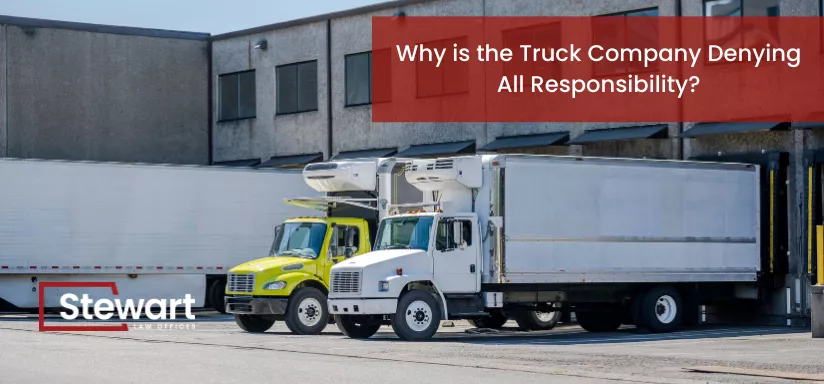The Truck Company Denying All Responsibility