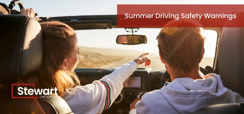 summertime driving hazards and tips
