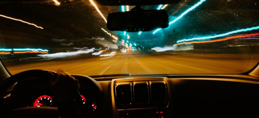 Driving Drunk in Car