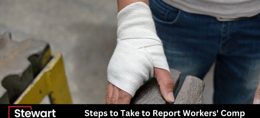 steps to take to report workers compensation