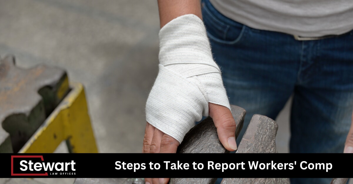 steps to take to report workers compensation