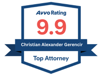 Avvo Rating Christian Alexander Gerencir