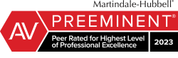 Martindale-Hubbell AV Preeminent 2023