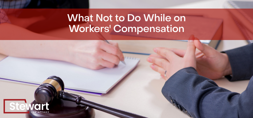 custom image with injured working signing documents for lawyer