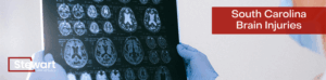 branded image with background of doctor reviewing CT scan