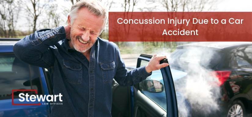Concussion Injury Due to a Car Accident