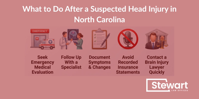 What to Do After a Suspected Head Injury in North Carolina